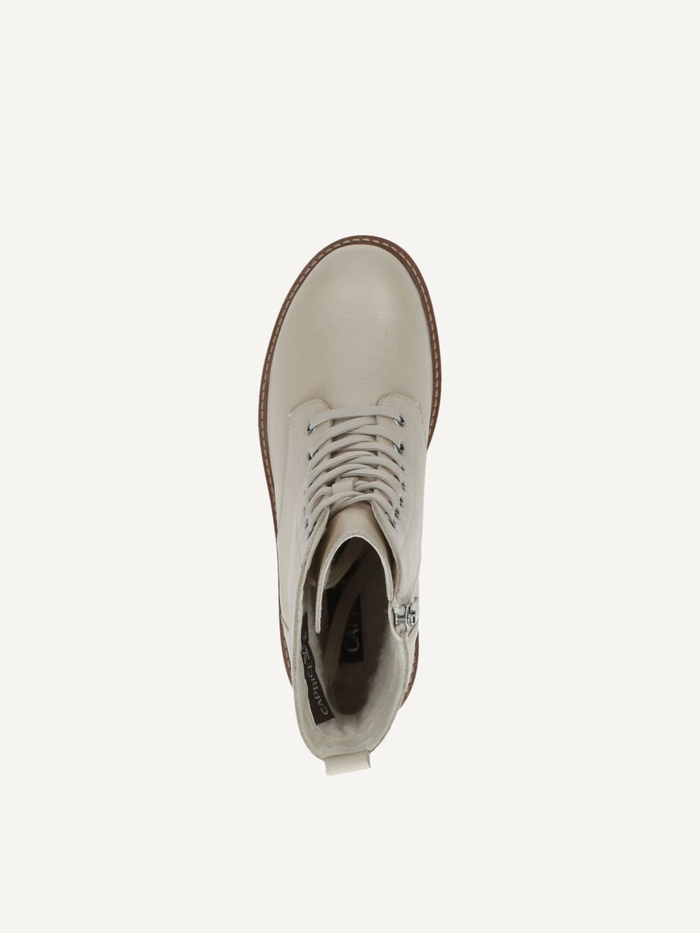 Caprice Stiefelette - Offwhite Perl.