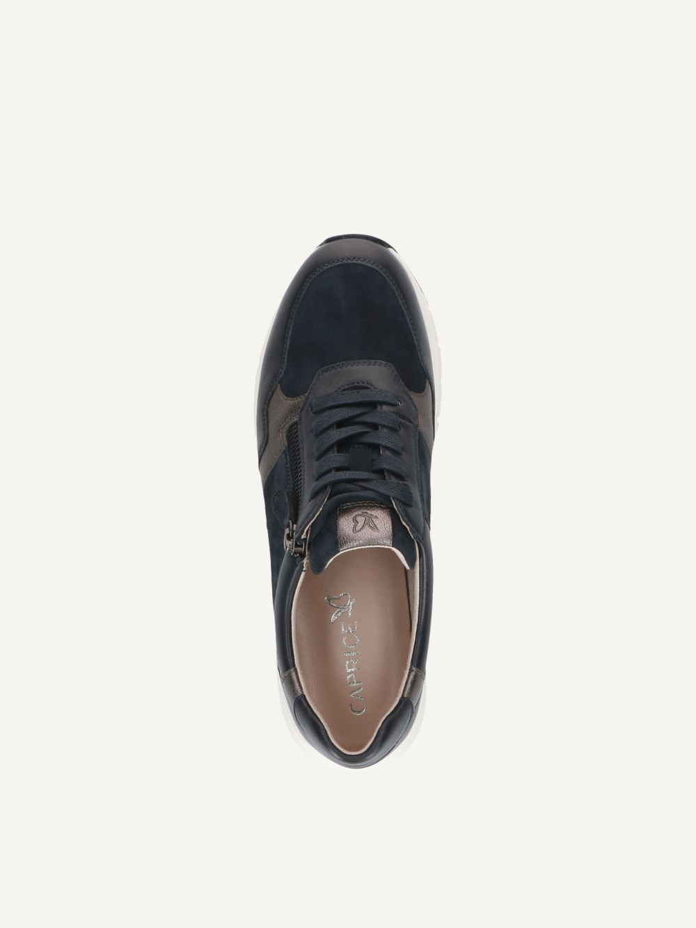 Caprice Sneaker - Ozeanfarbenes Comb