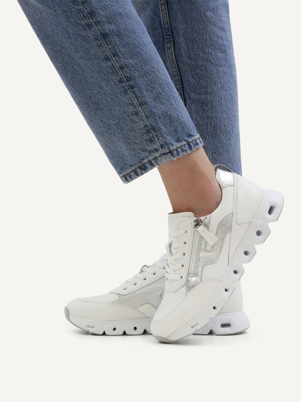 Caprice Sneaker - Weiß/Silber