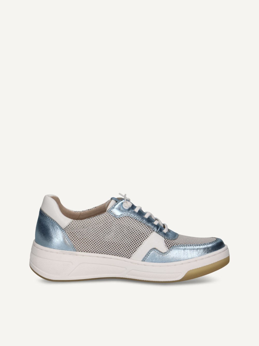 Caprice Sneaker - Weiß/Hellblau