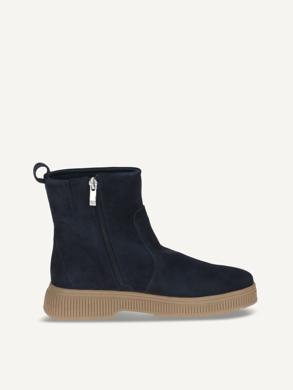 Caprice Stiefelette - Ozeanfarbenes Wildleder