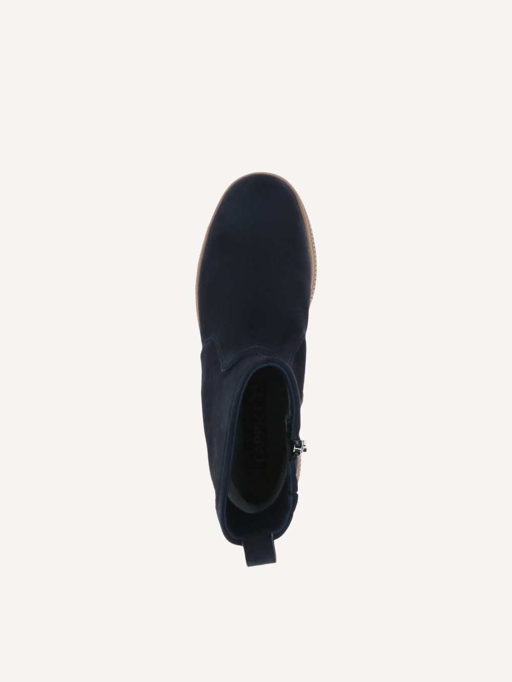 Caprice Stiefelette - Ozeanfarbenes Wildleder