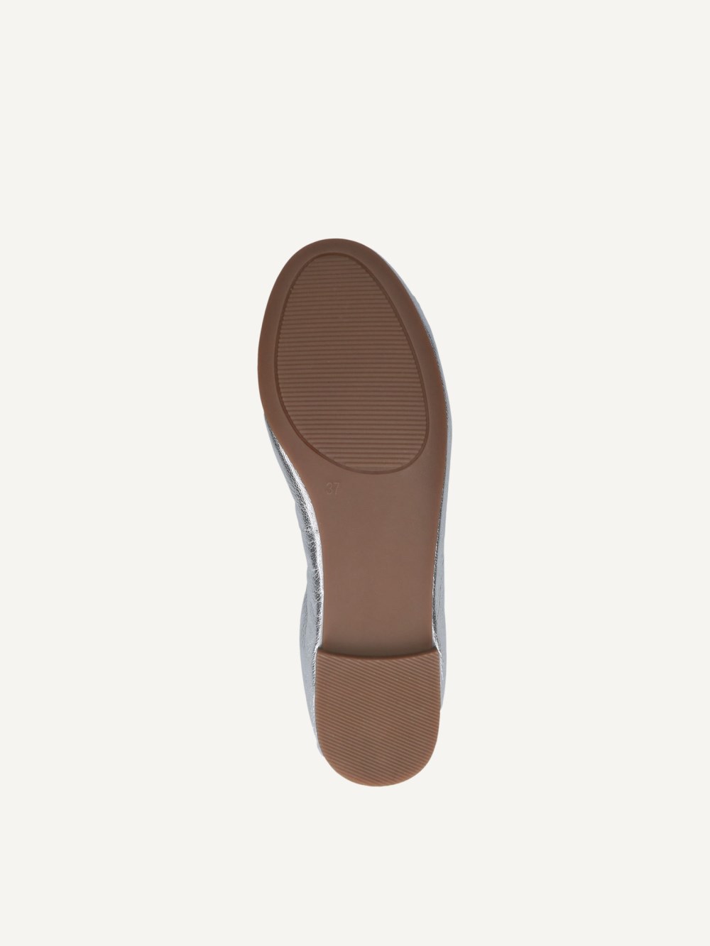 Caprice Ballerina - Silbermetallic.