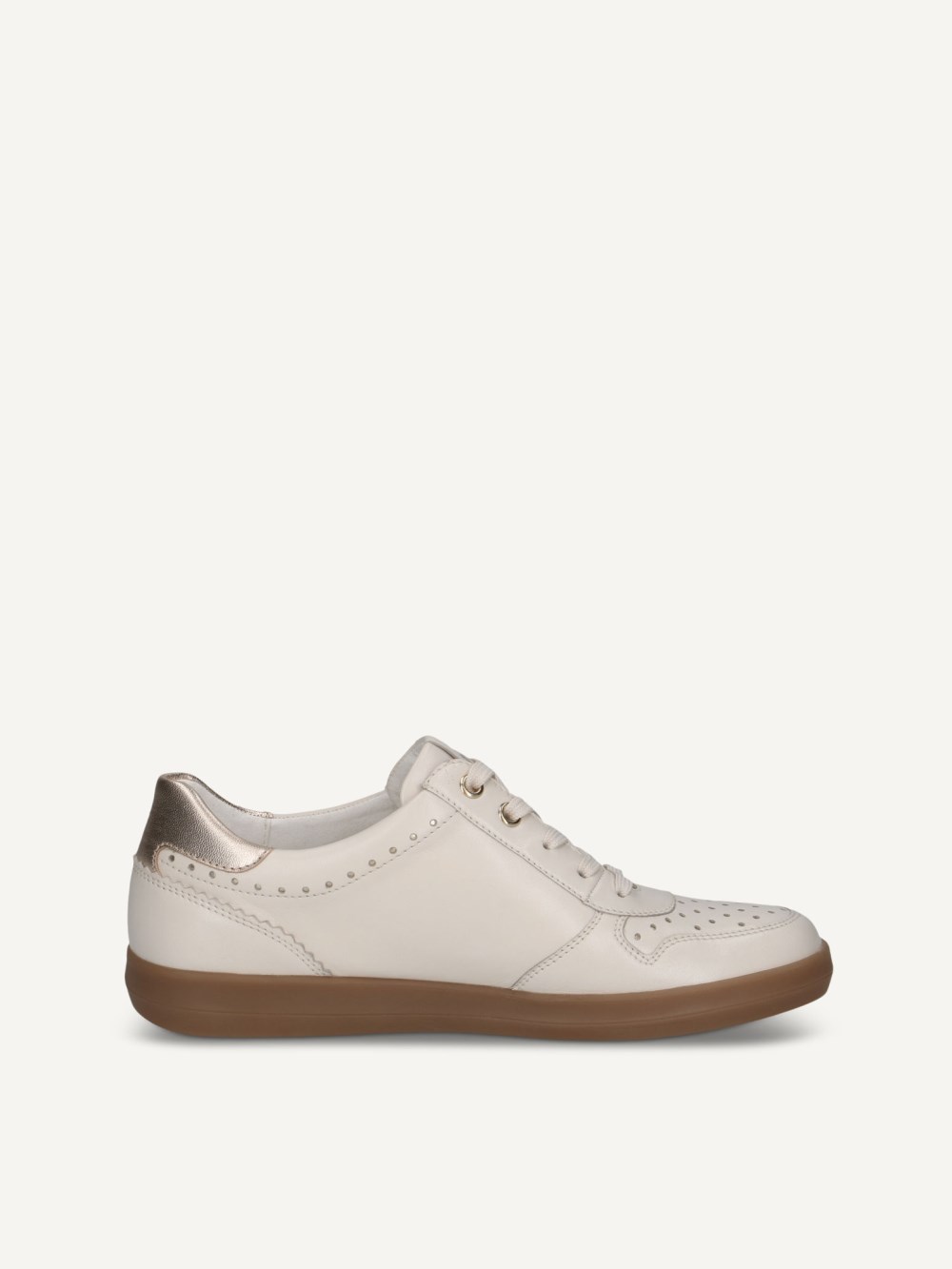 Caprice Sneaker - Vanillefarbener Kamm