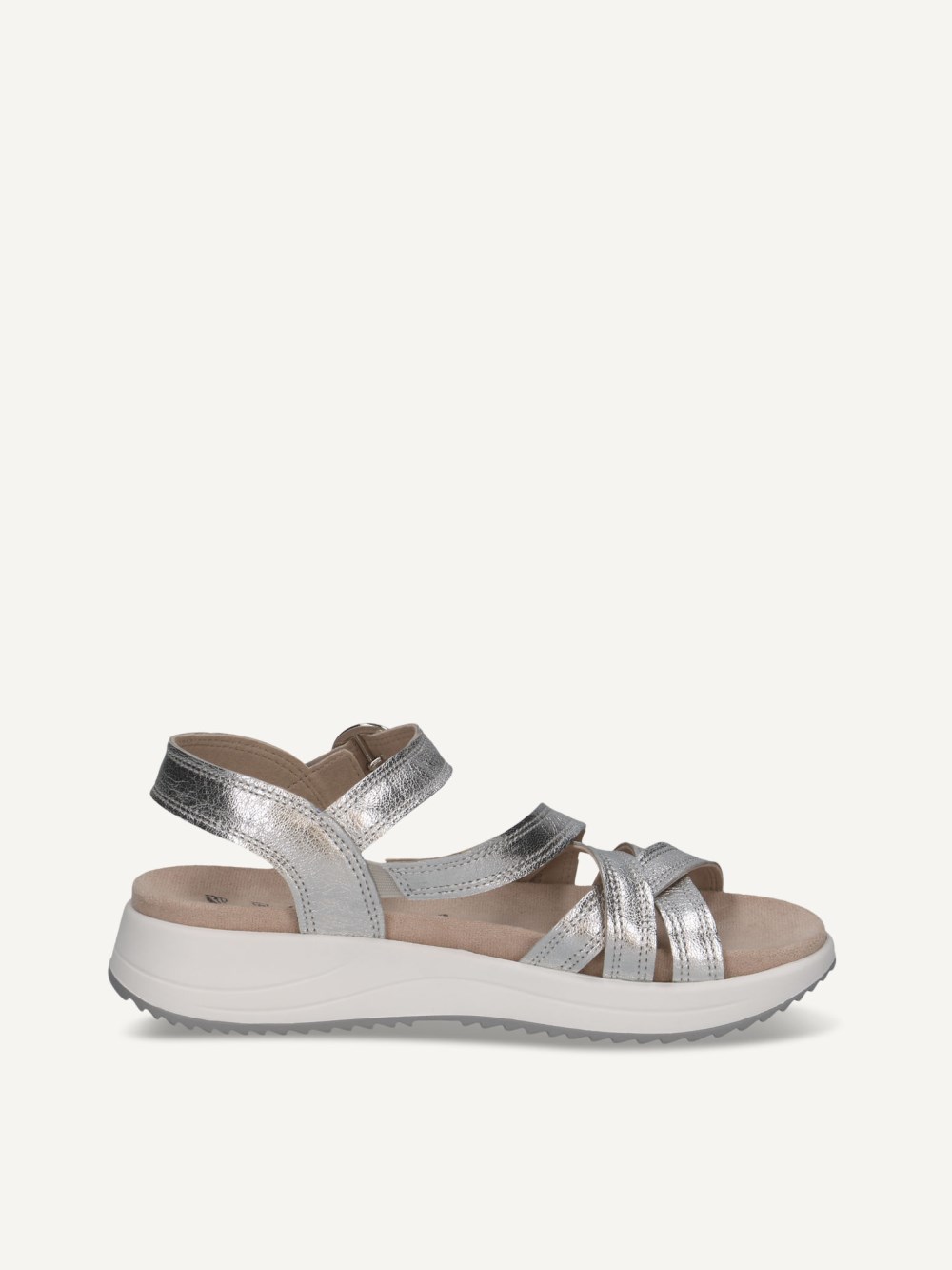 Caprice Sandale - Silbernes Metall