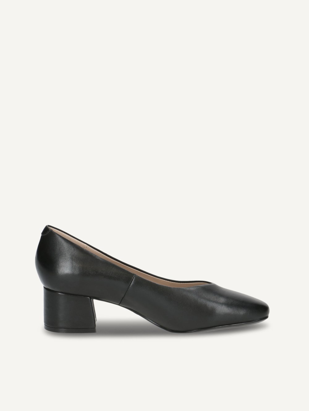 Caprice Pumps - Schwarzes Nappaleder
