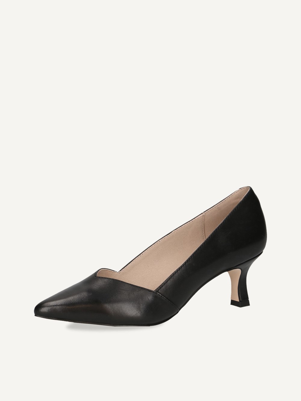 Caprice Pumps - Schwarzes Nappa