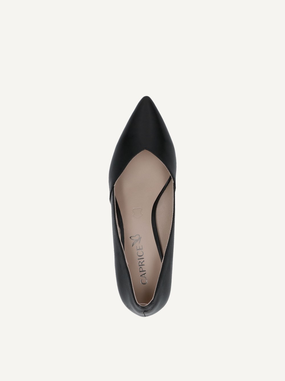 Caprice Pumps - Schwarzes Nappa