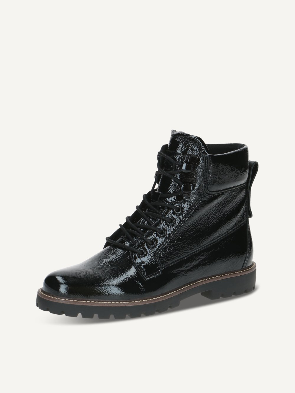 Caprice Stiefelette - Schwarzes Nappa