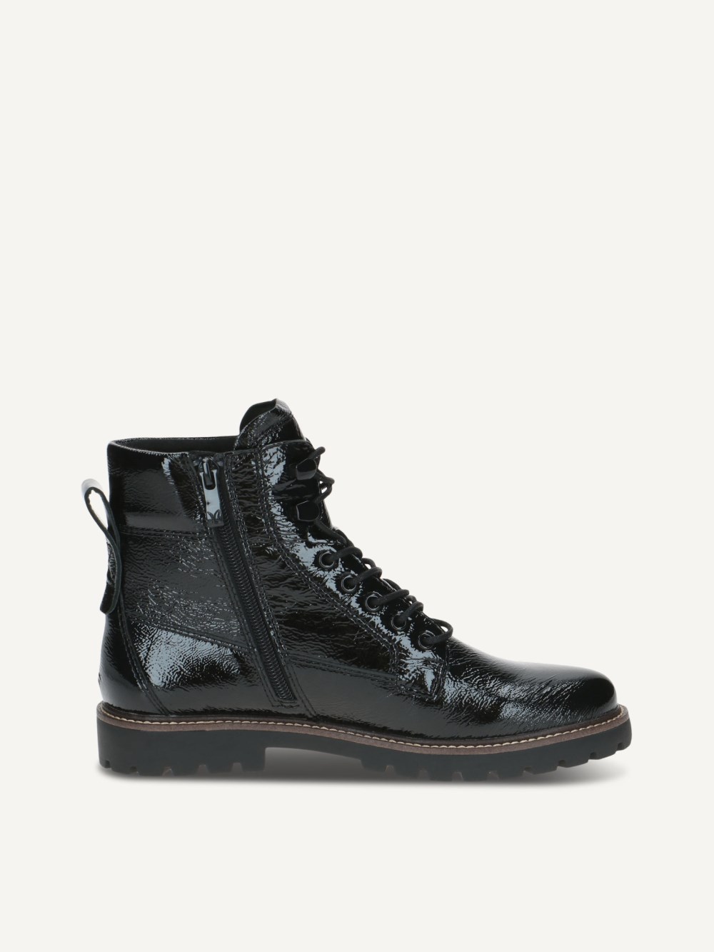 Caprice Stiefelette - Schwarzes Nappa