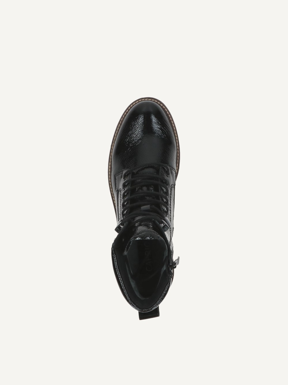 Caprice Stiefelette - Schwarzes Nappa