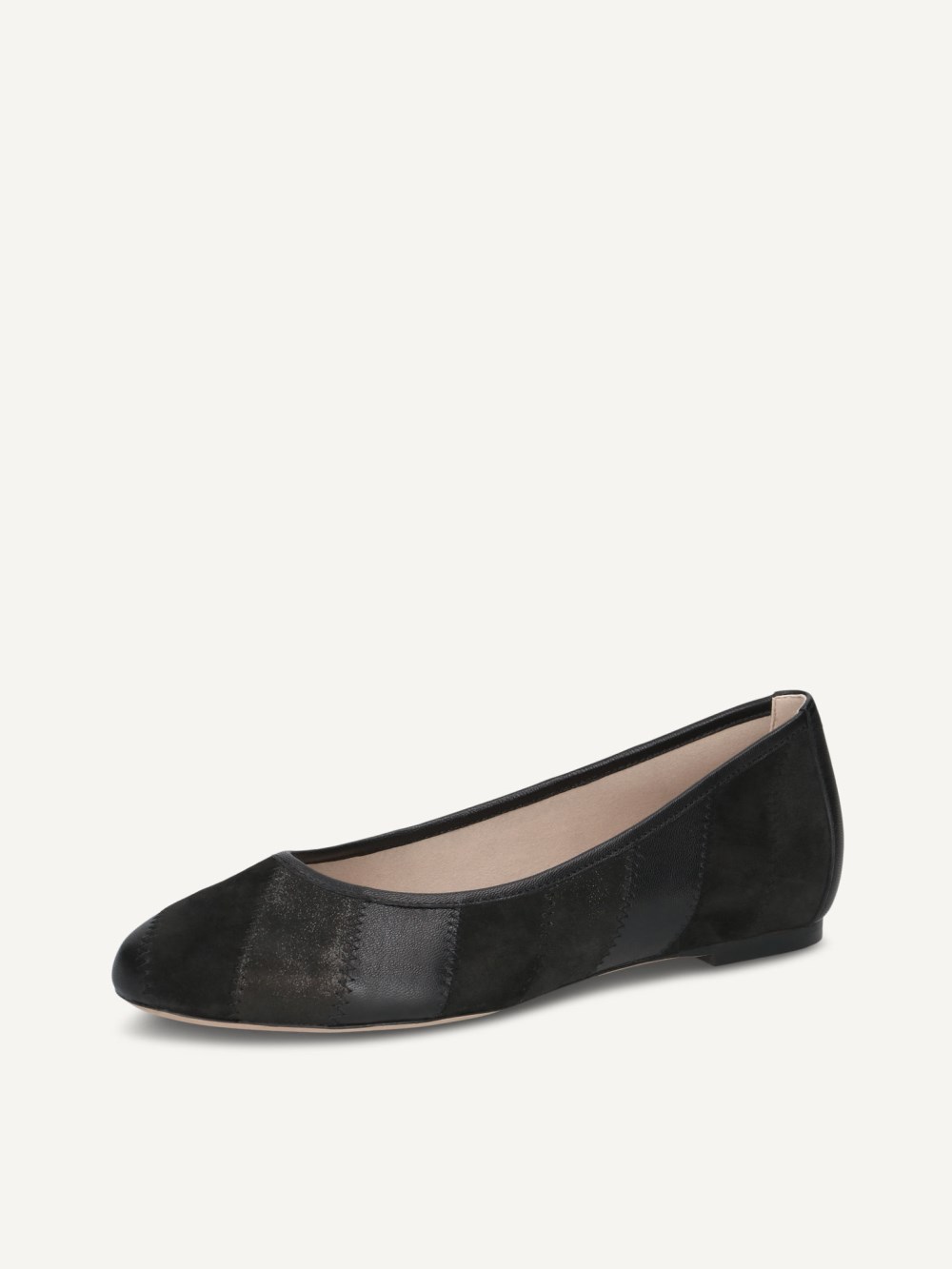 Caprice Ballerina - Schwarz-Metallic