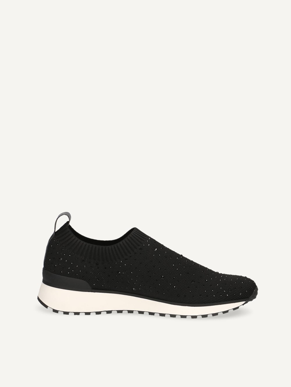 Caprice Sneaker - Schwarzer Strick