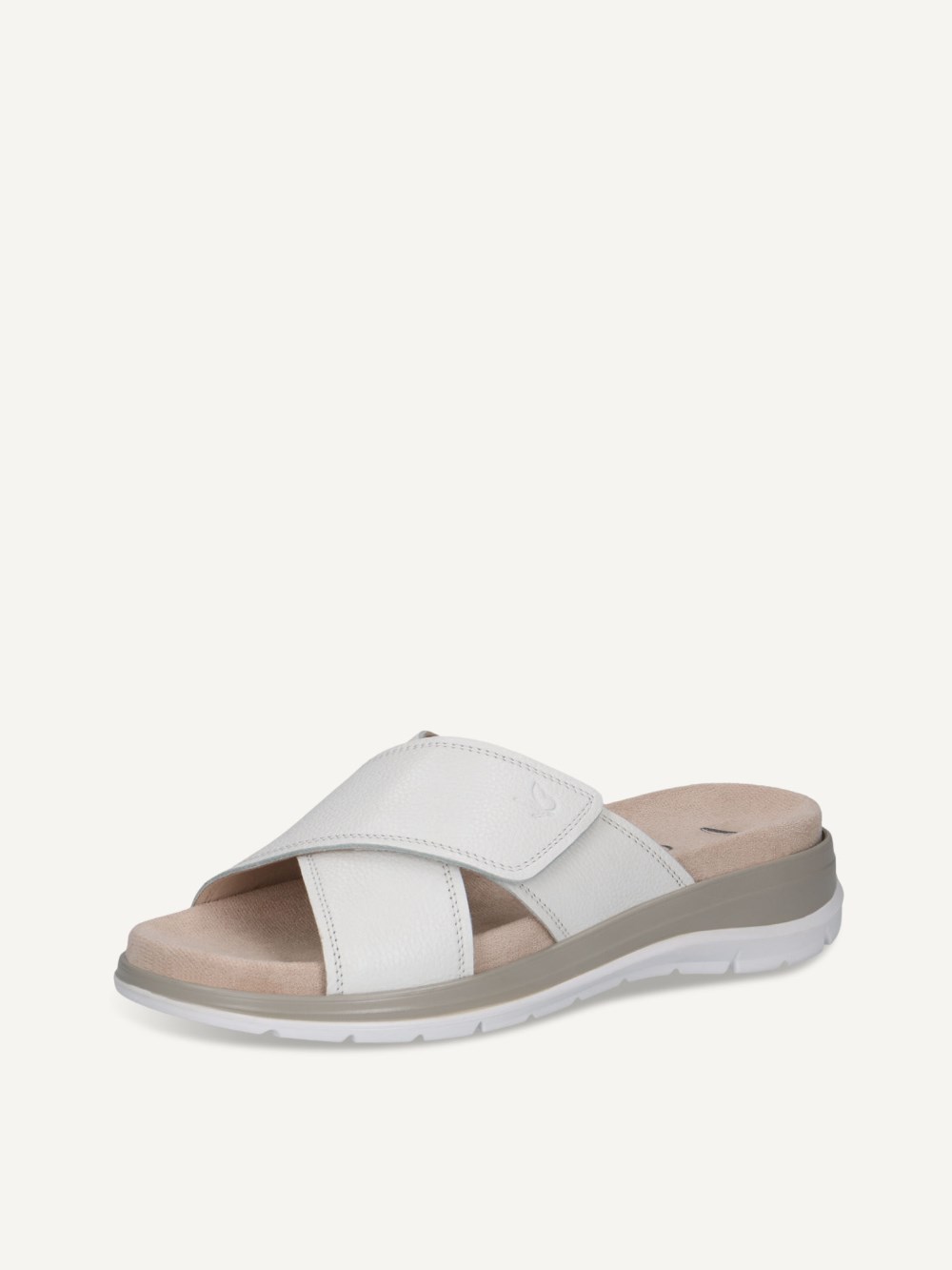 Caprice Slipper - Weißes Nappa