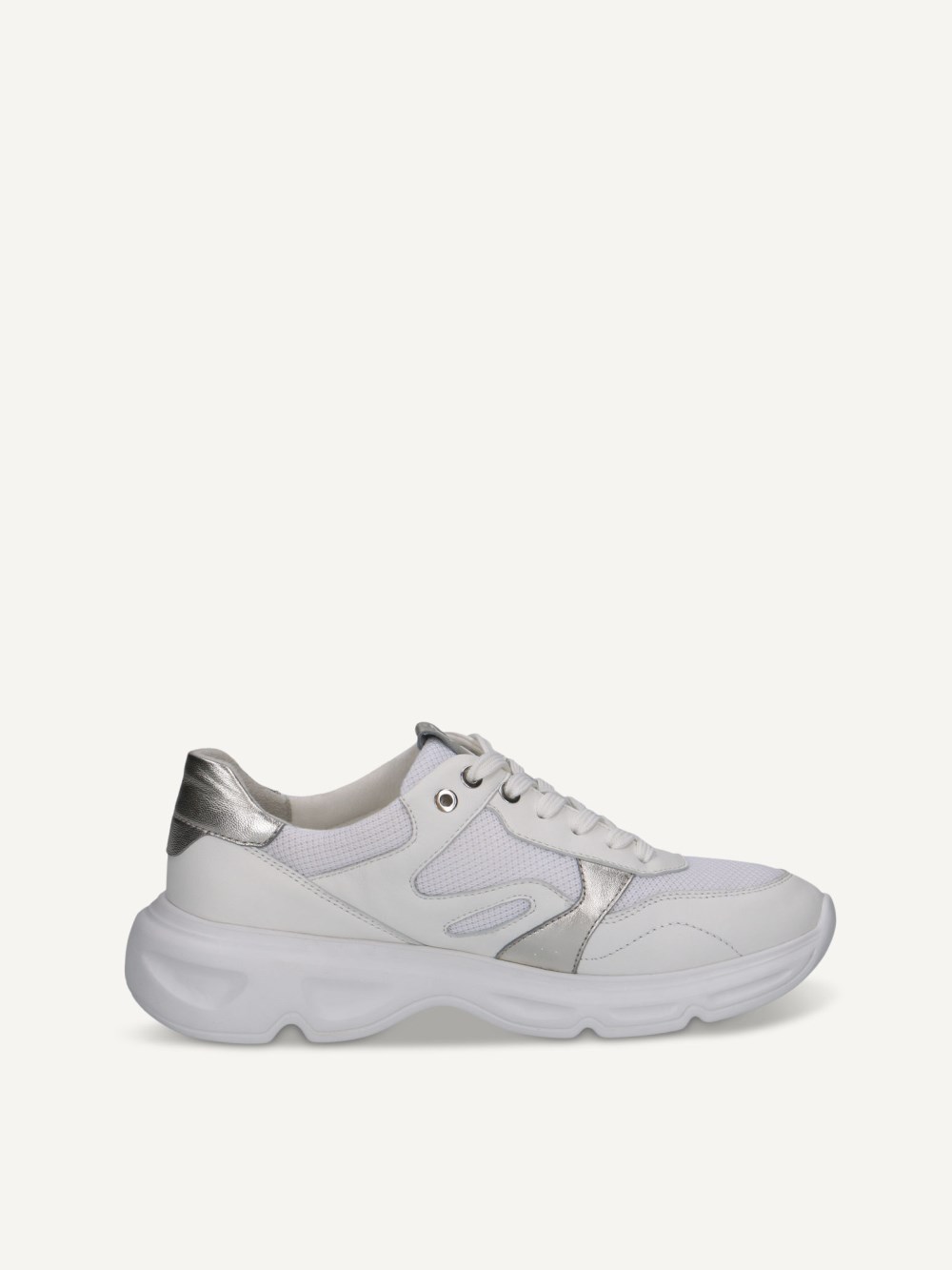 Caprice Sneaker - Weißer Kamm
