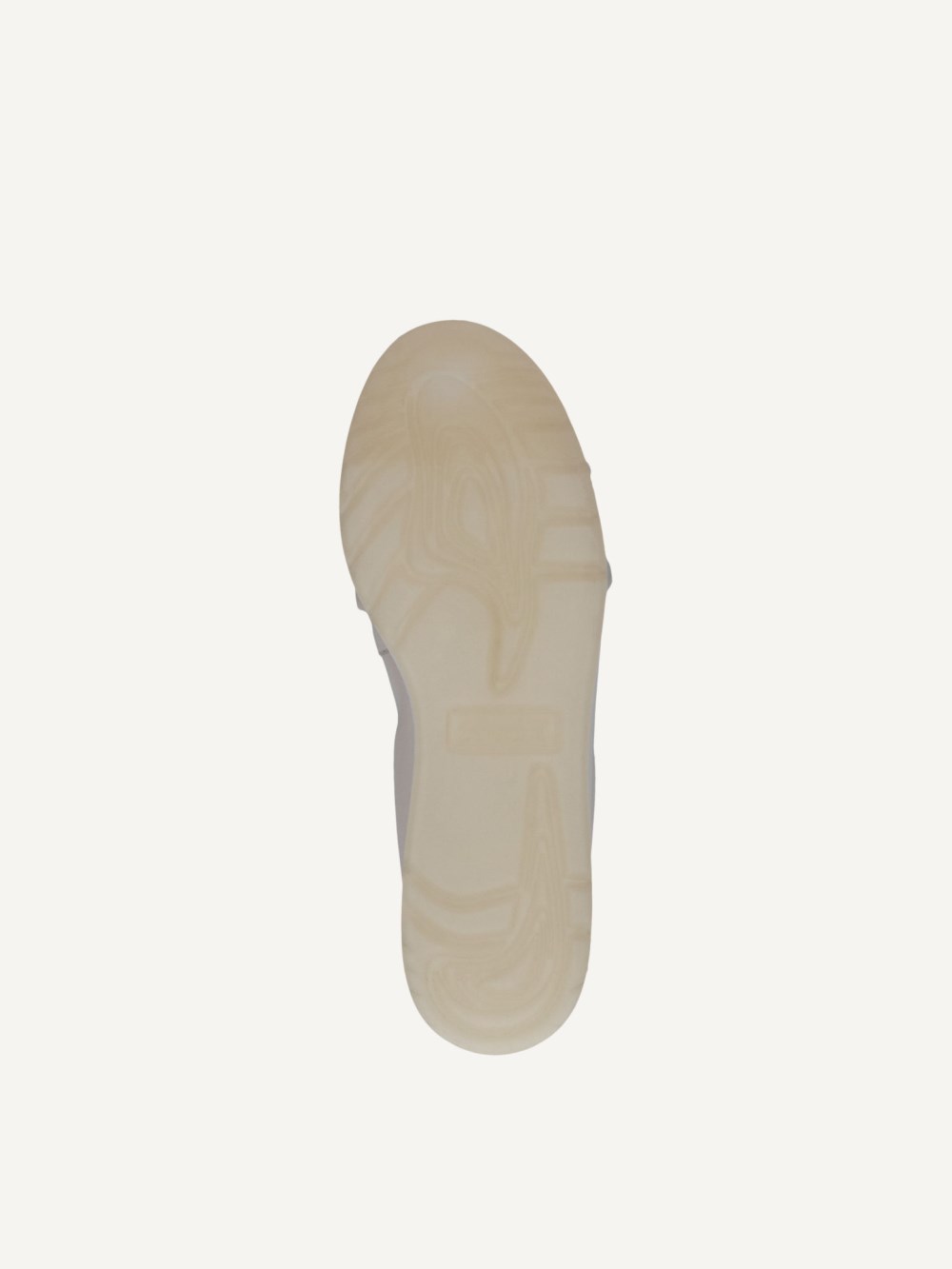 Caprice Ballerina - Cremeweißes Nappa