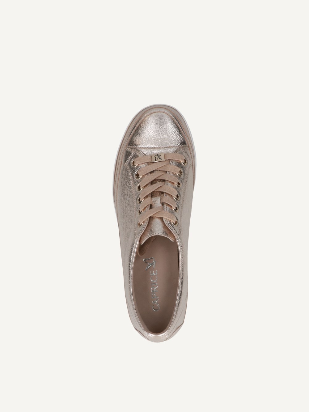 Caprice Sneaker - Platin Metal.