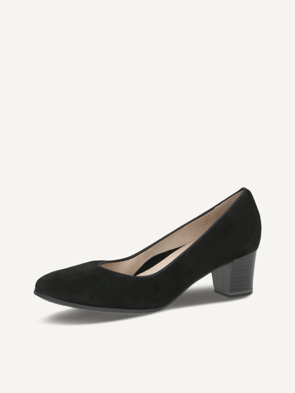 Caprice Pumps - Schwarzes Wildleder
