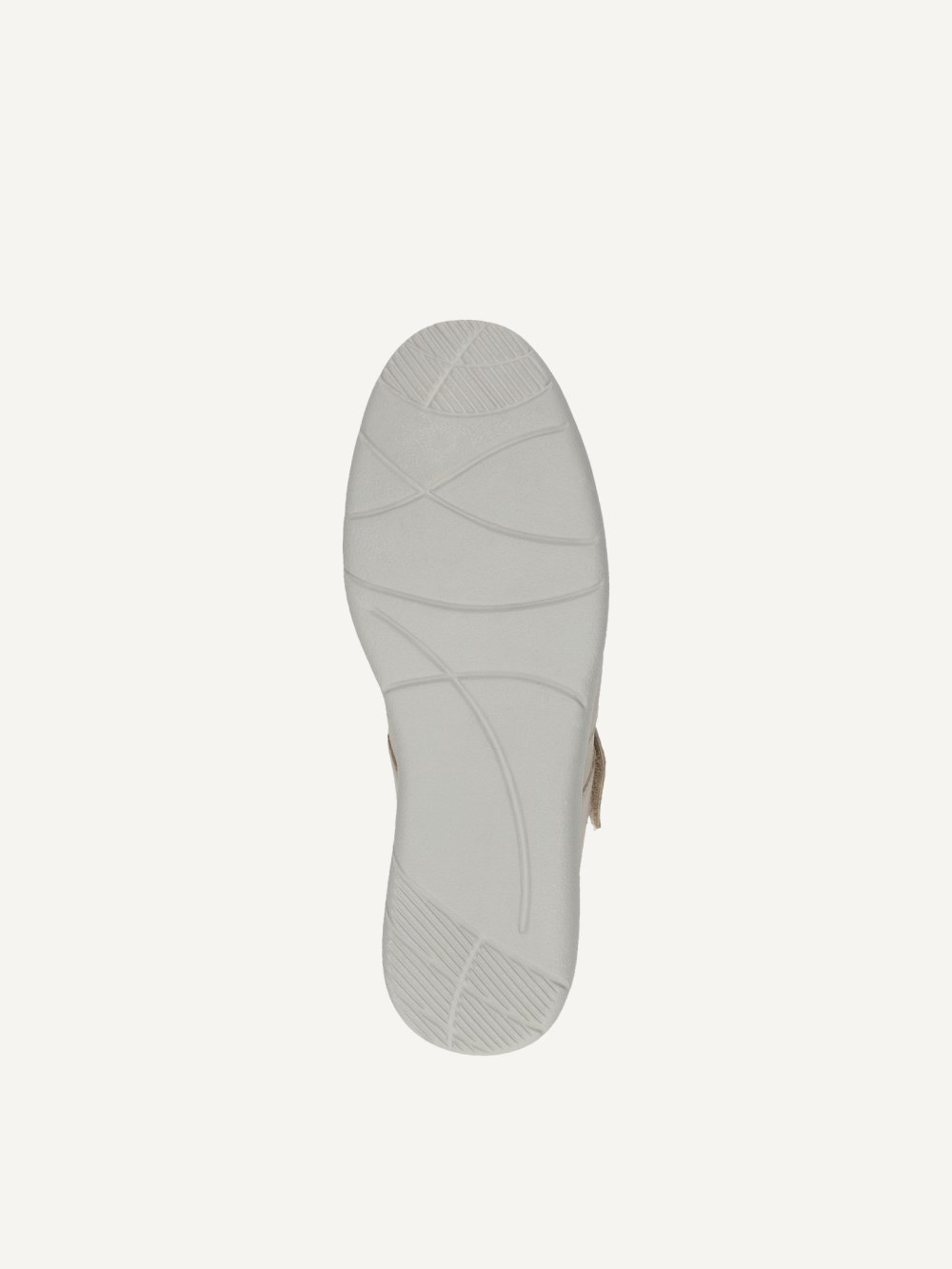Caprice Slipper - Eierschalenfarbenes Nappaleder