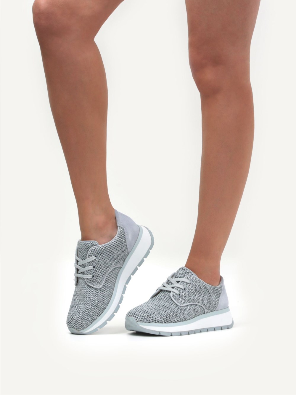 Caprice Sneaker - Blauer Kammleder