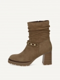 Caprice Stiefelette - Olivgrünes Wildleder Caprice Stiefelette - Olivgrünes Wildleder